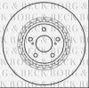 BORG & BECK BBD6000S Brake Disc